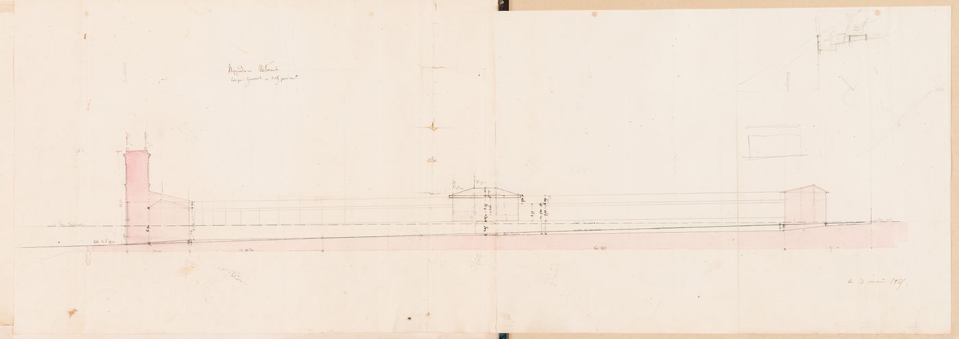 Hippodrome national, Paris: Section