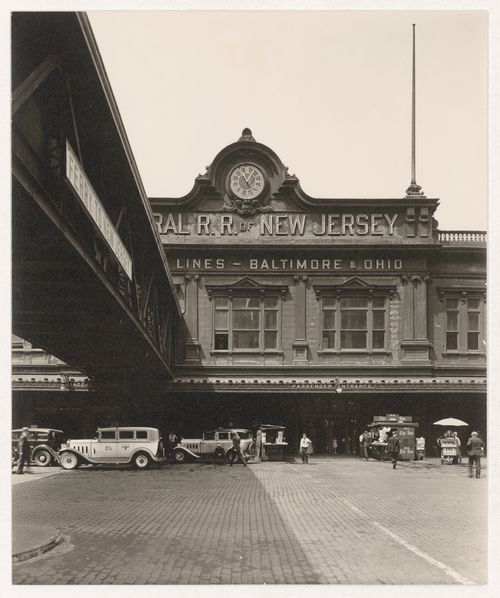 Ferry Station of the Baltimore & Ohio R.R., West St., New York City, New York