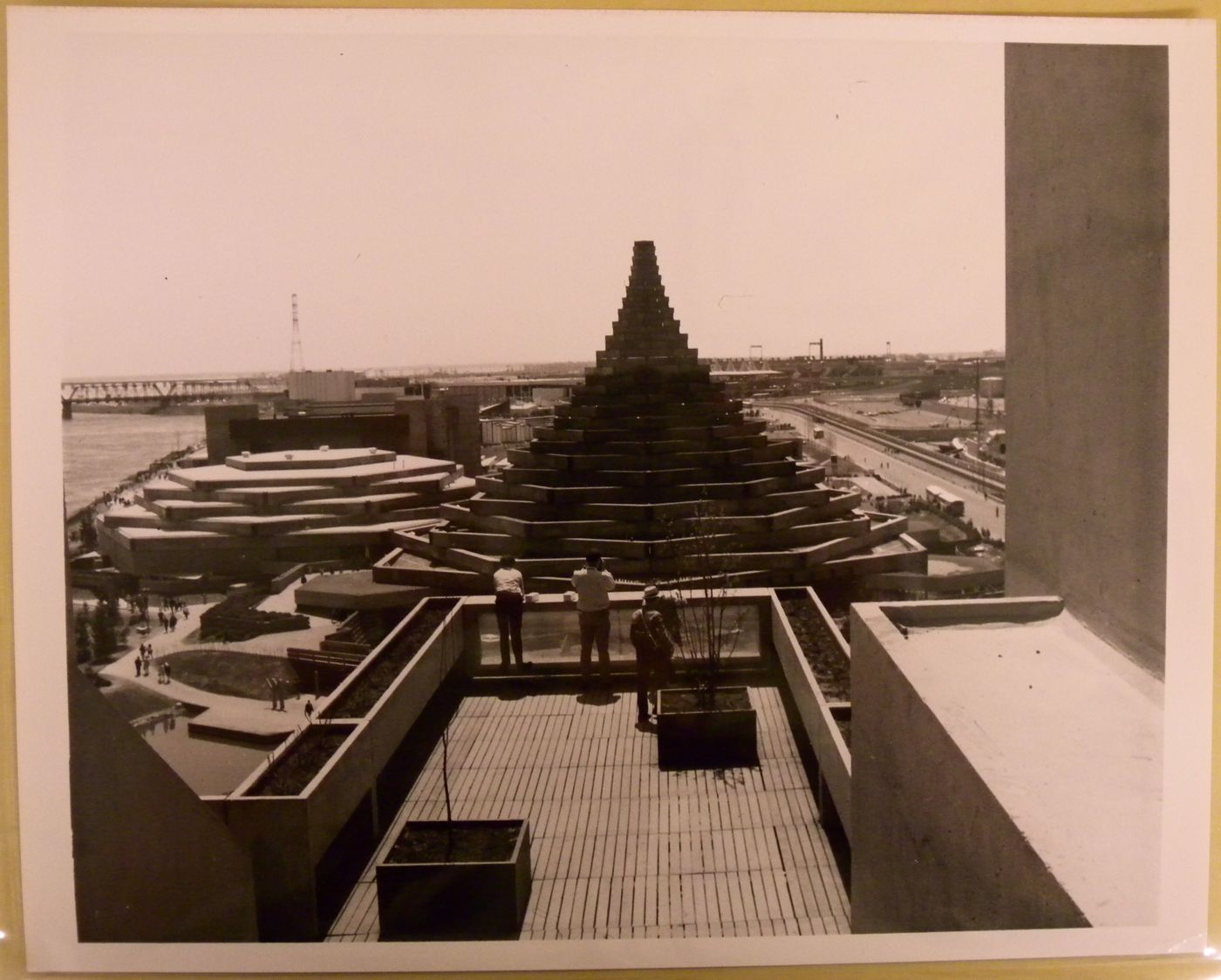 View of the Man in the Community Pavilion, Expo 67, Montréal, Québec