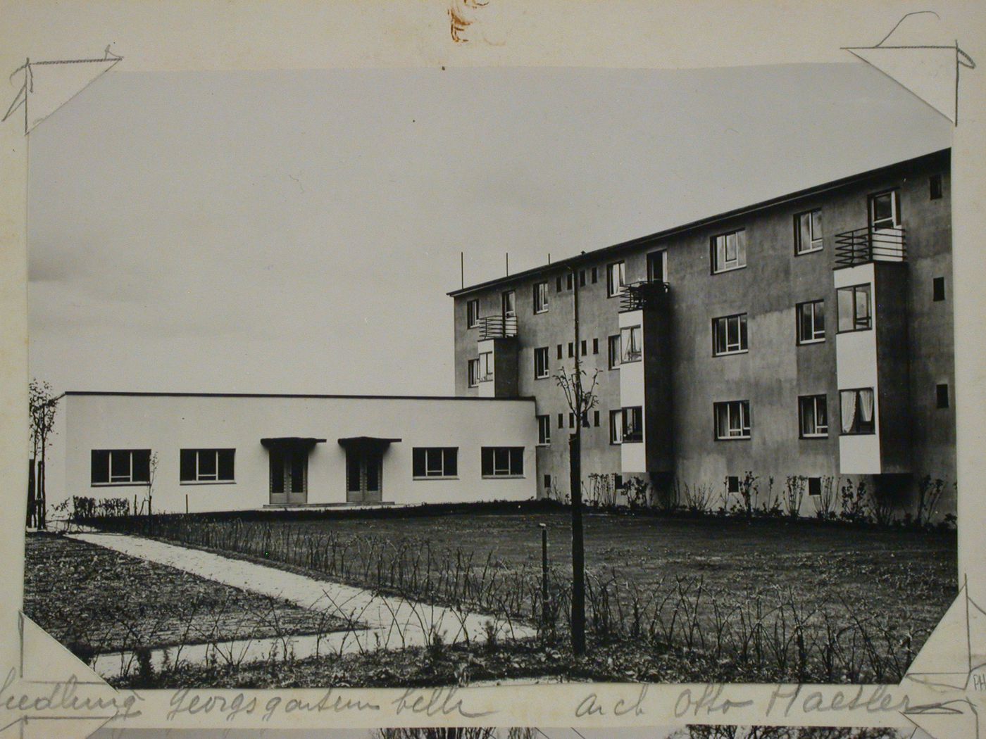 Siedlung Georgsgarten Celle arch. Otto Haesler