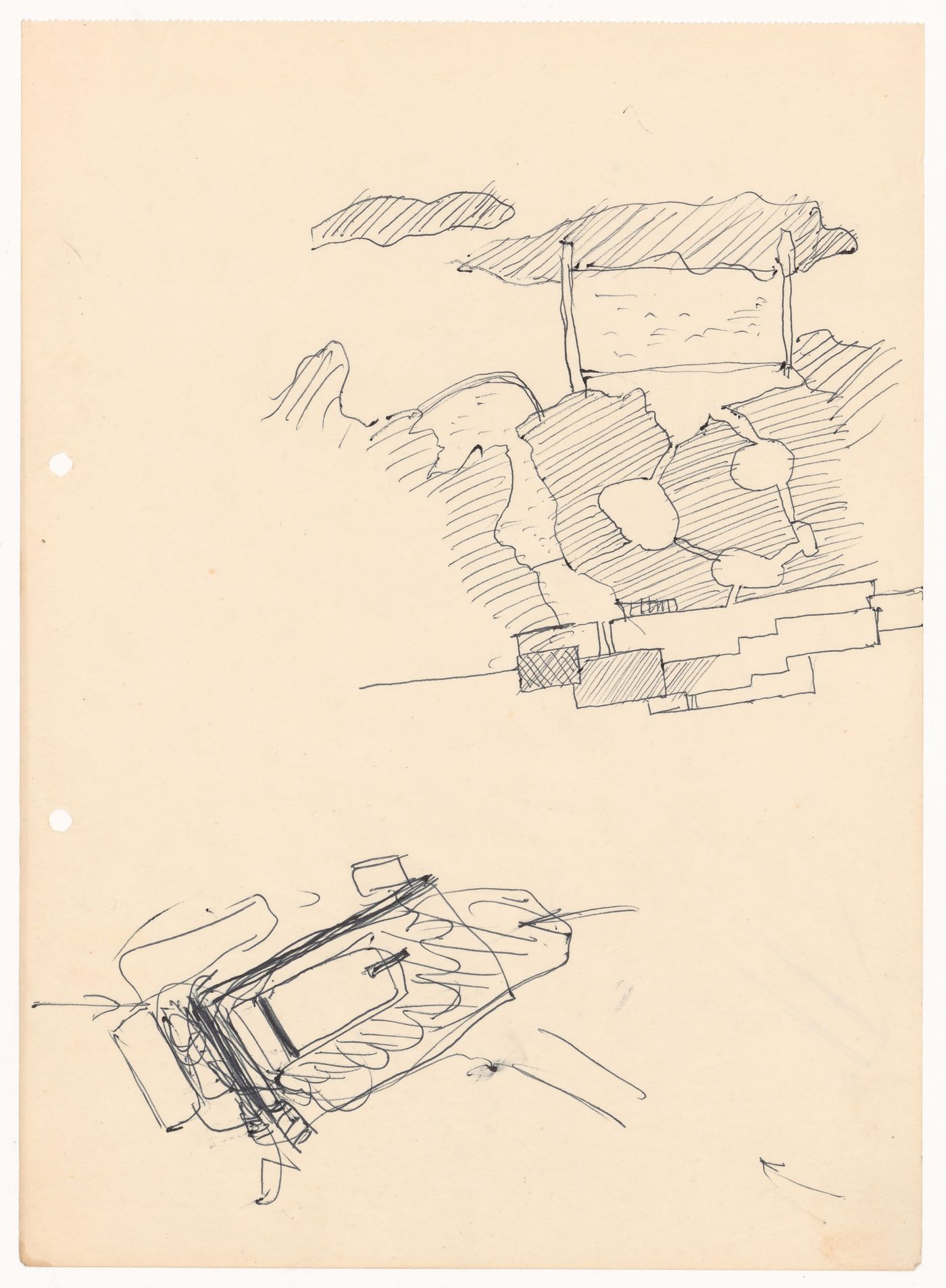 Sketch for Piscina de Marés, Leça da Palmeira