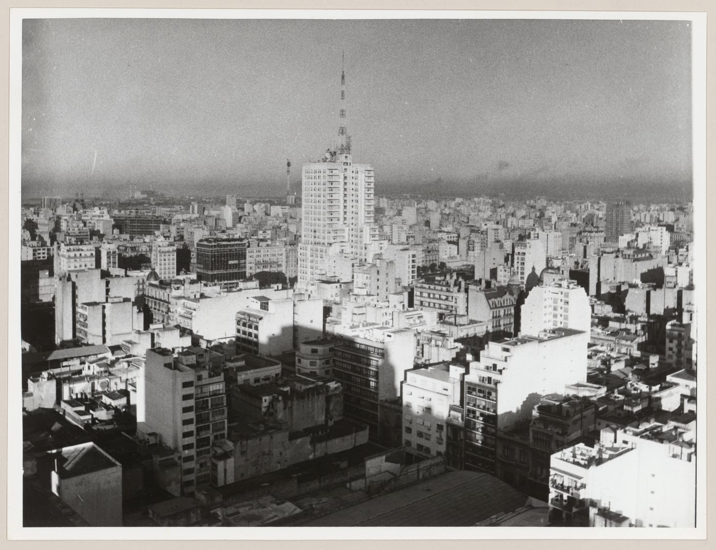 View of Buenos Aires from Avenida de Mayo, Buenos Aires, Argentina