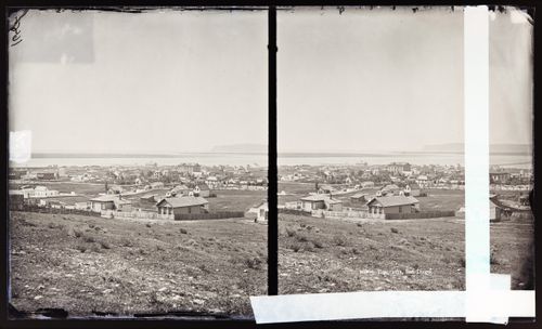 Stereograph of panorama of San Diego, California, United States of America