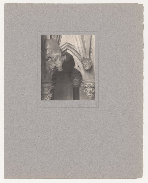 Plate from portfolio ''York Minster Chapter House''