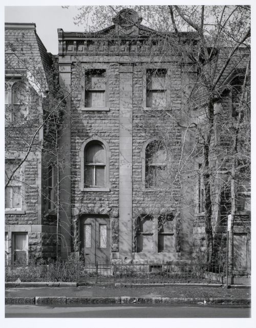 Milton Park Project: Strip elevation no. 5, Hutchison, Montréal, Québec