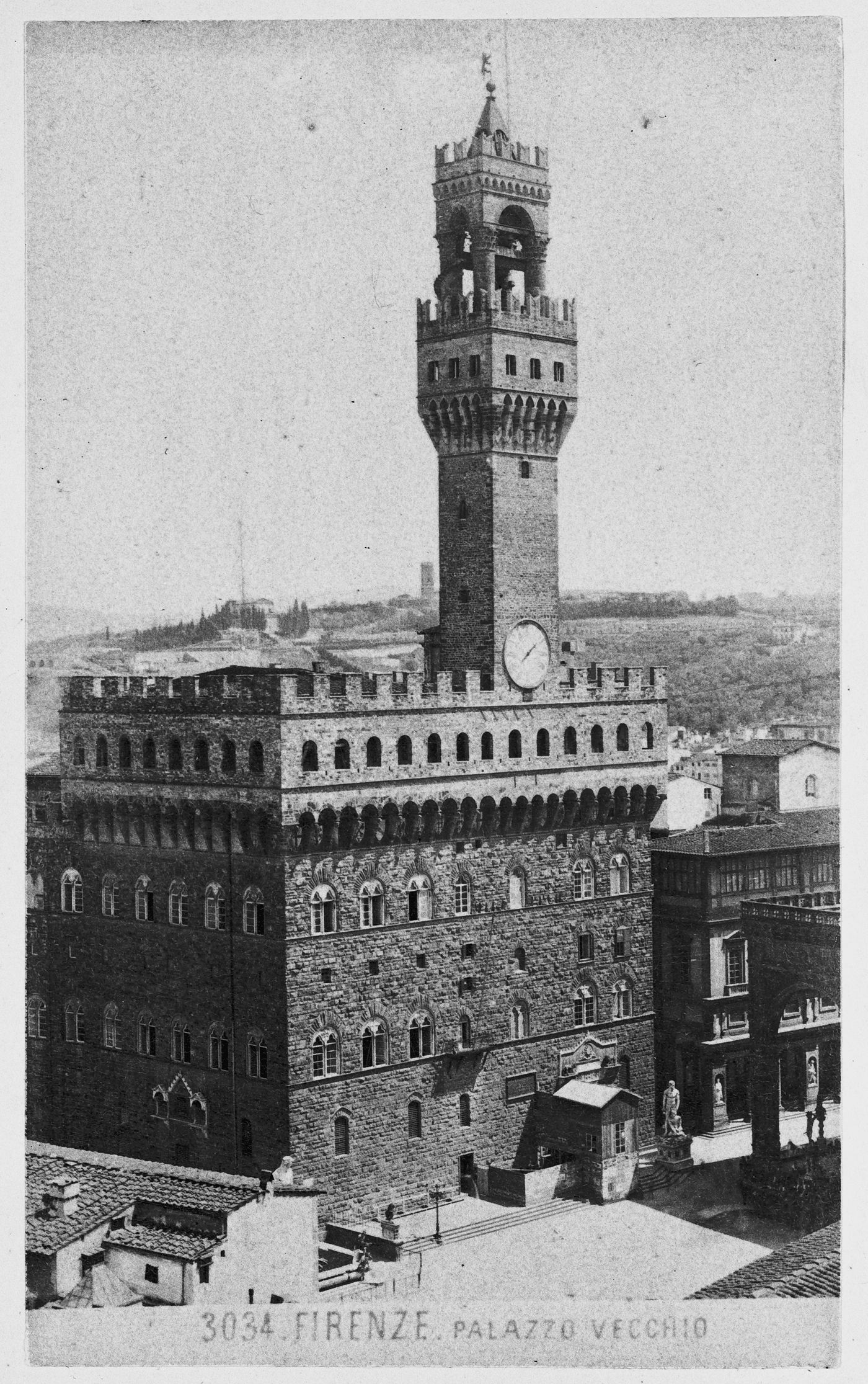 Plate from album ''Accordion-Fold Views of Florence, Italy''