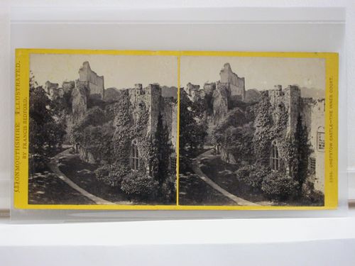 Monmouthshire Illustrated. Chepstow Castle - the inner court.