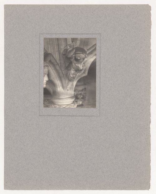 Plate from portfolio ''York Minster Chapter House''