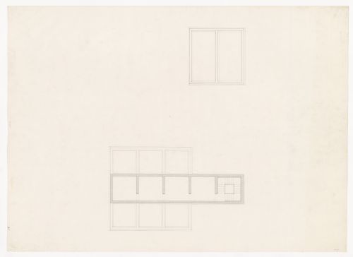 Plan and elevation for Texas House 6