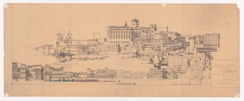 General elevation for Largo da Lada, Porto, Portugal