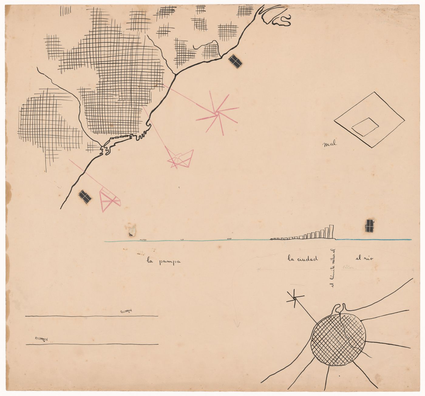 Site plan for Aeropuerto, Buenos Aires, Argentina
