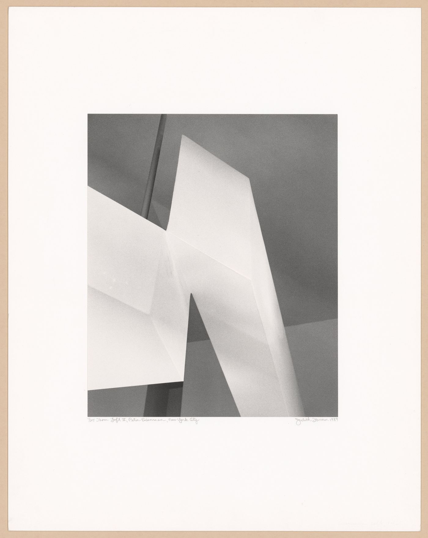 Abstract architectural view of the Fuller/Toms Loft, New York City, New York