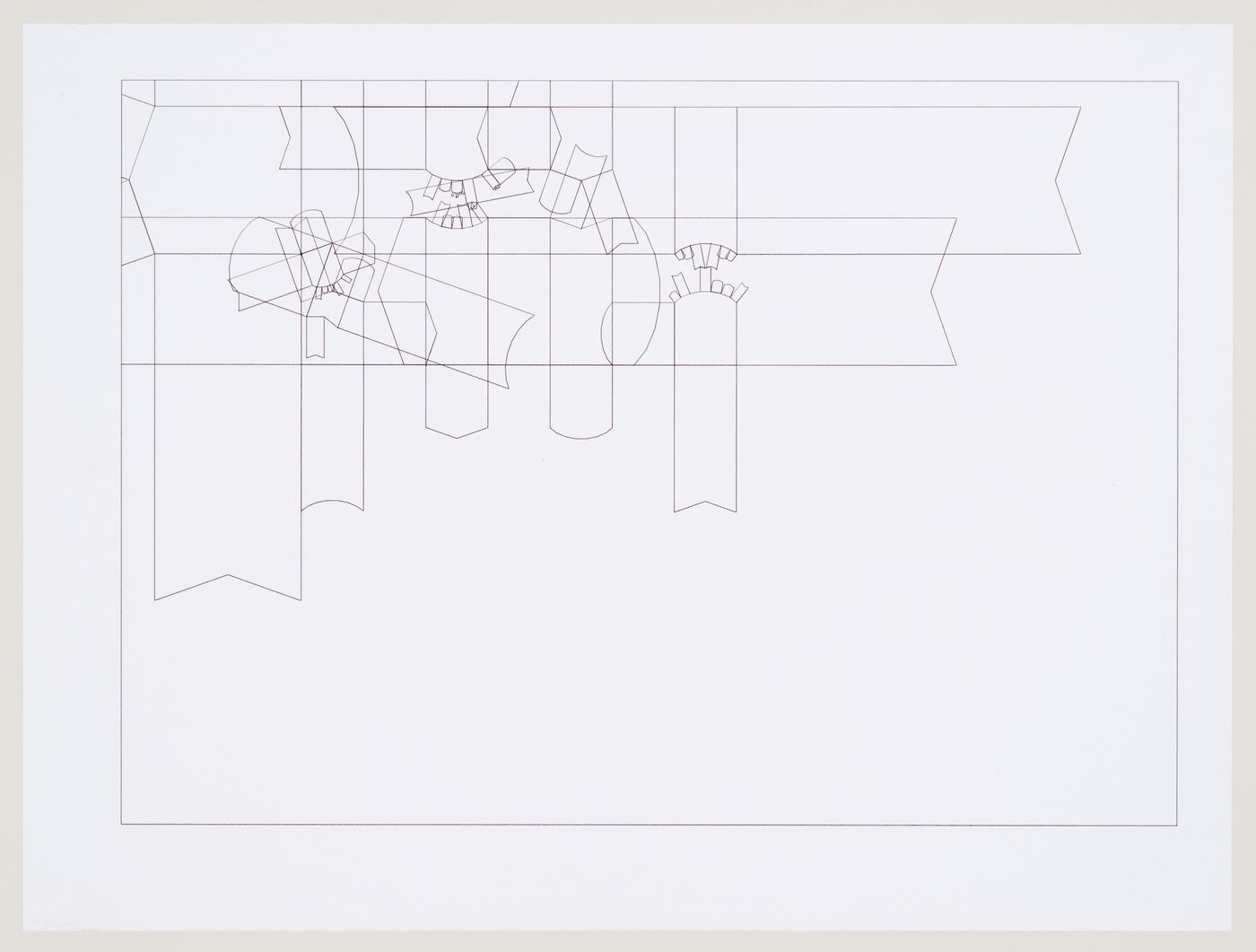 Schematic plan, Biozentrum - Biology Center for the J.W. Goethe University, Frankfurt am Main, Germany