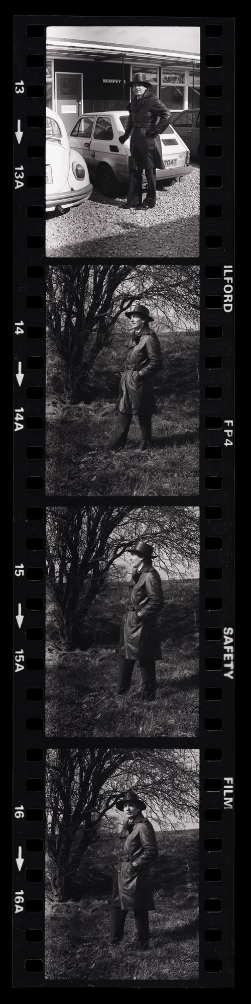Photographic negatives of Lionel March