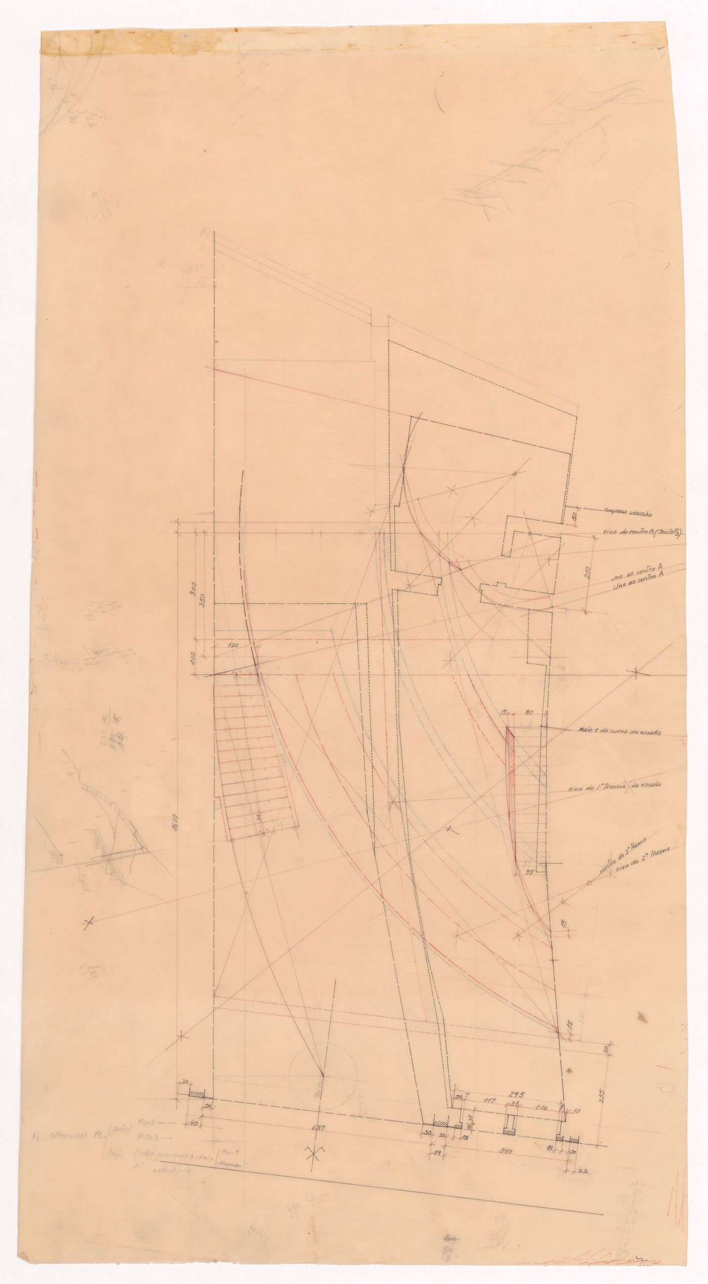 Plan for Banco Borges & Irmão, Vila do Conde, Portugal