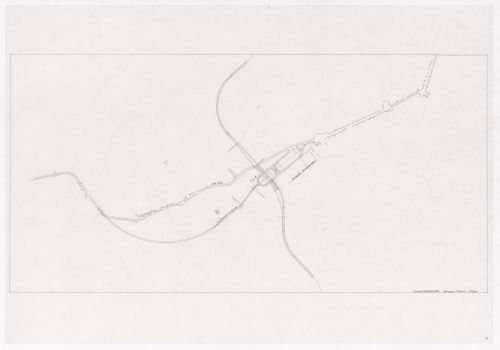 Site plan for Plano Urbanístico e Central de Camionagem, Guimarães, Portugal