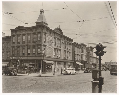 Intersection of Graham and Metropolitan Avenues, Brooklyn, New York City, New York