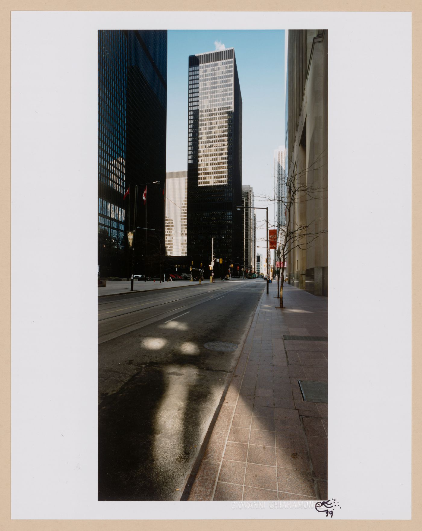 Exterior view from the street, Toronto-Dominion Centre, Toronto, Canada