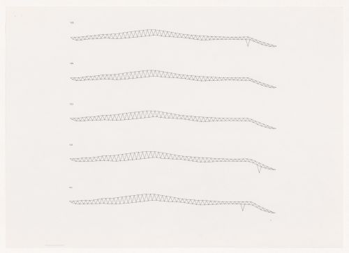 Roof sections for Odawara Municipal Sports Complex, Odawara, Japan