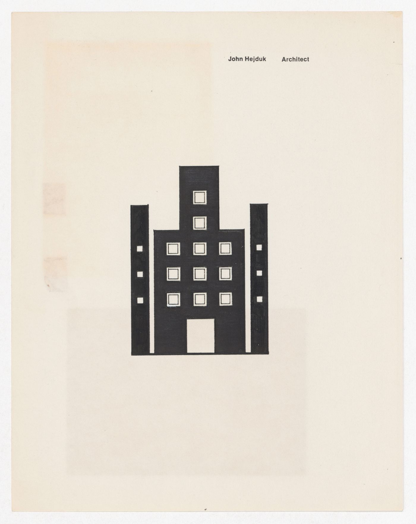 Elevation for Berlin Gatehouse