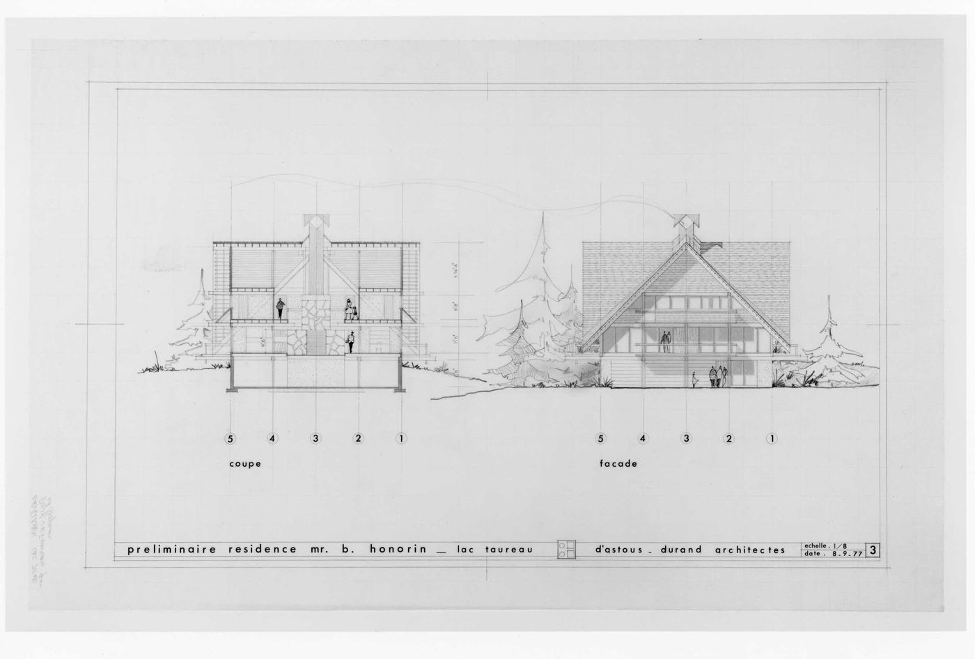 Residence Mr. B. Honorin, Lac Taureau: Préliminaire