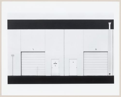 View of the west wall of The Ted Pella Company, Space W 109, The Esplanade V, 3001 Redhill, Costa Mesa, California, United States, from the series “The new Industrial Parks near Irvine, California”