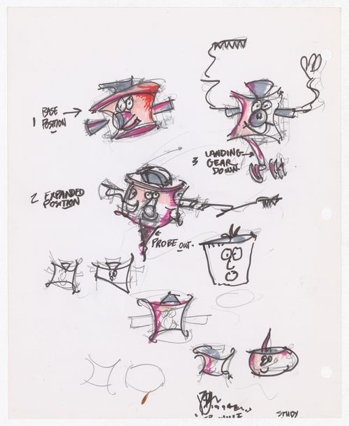 Sketches for Cartoon Regulators/Spillville