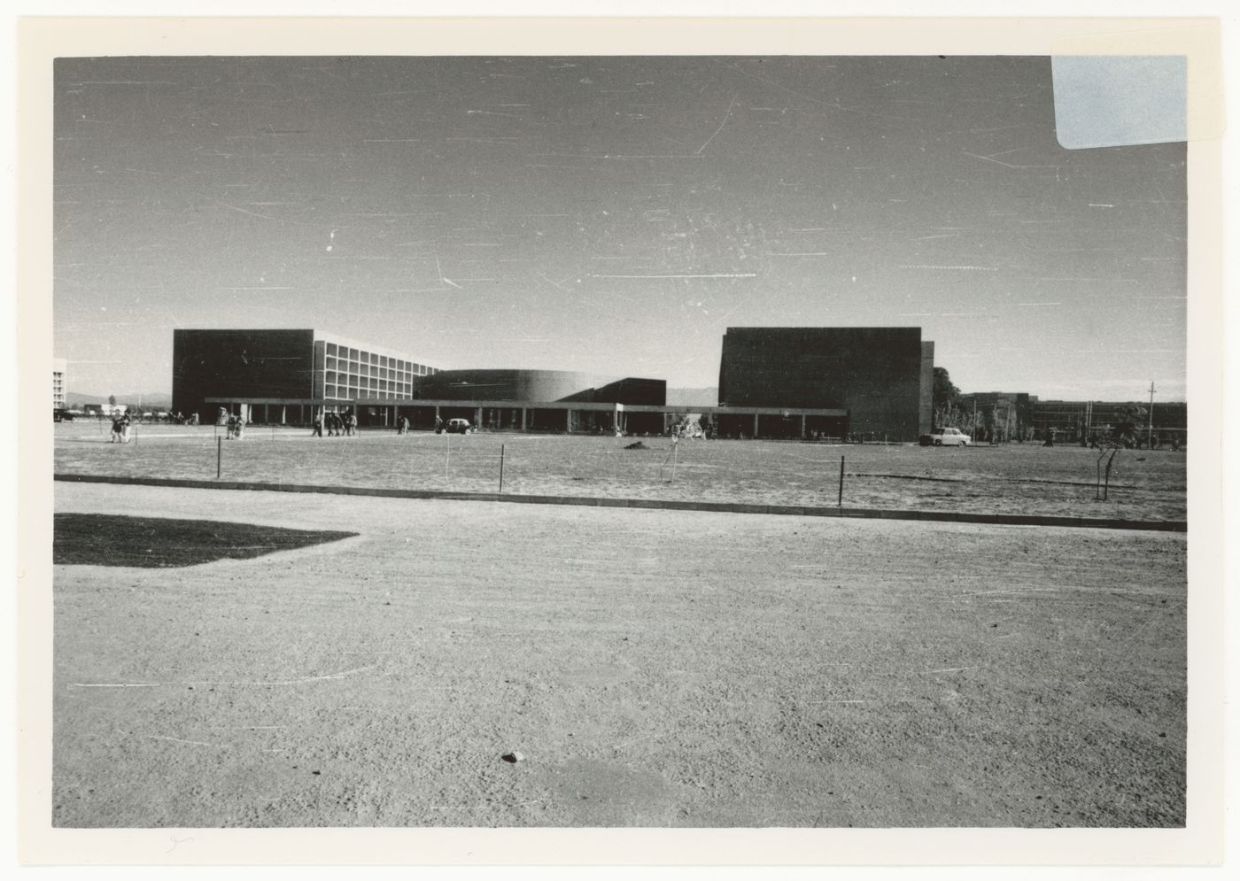 View of the University Arts College, Panjab University, Sector 14, Chandigarh, India