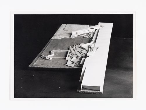 Photograph of model, Piscina de Marés, Leça da Palmeira, Portugal