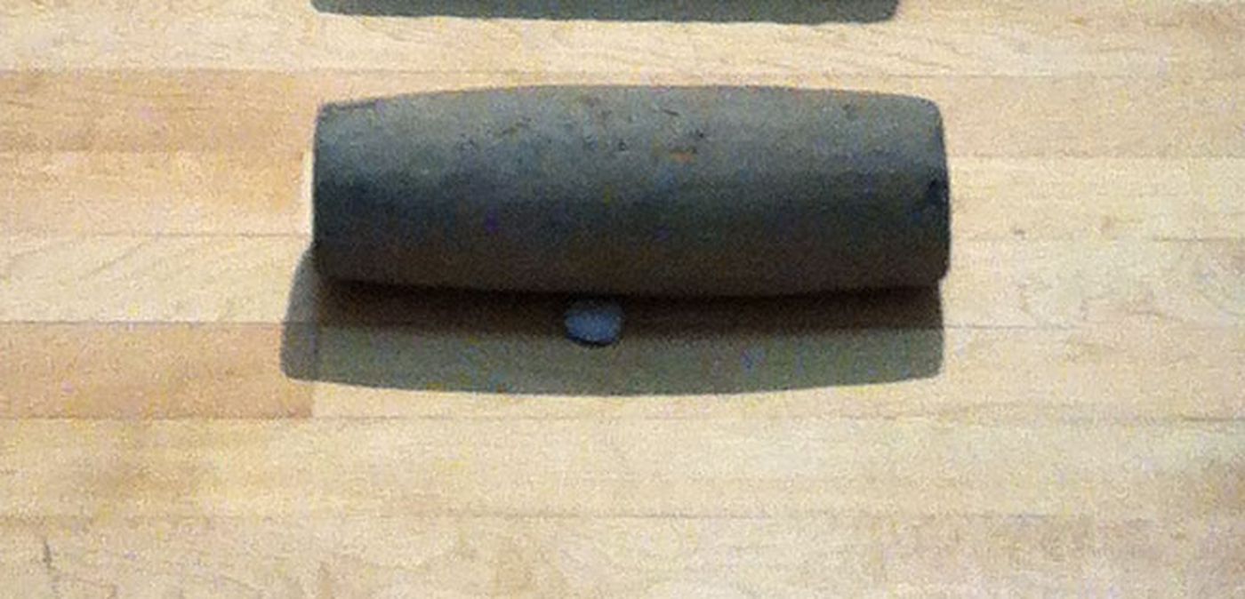 Weavers' Studio : stone crusher (cylindrical)