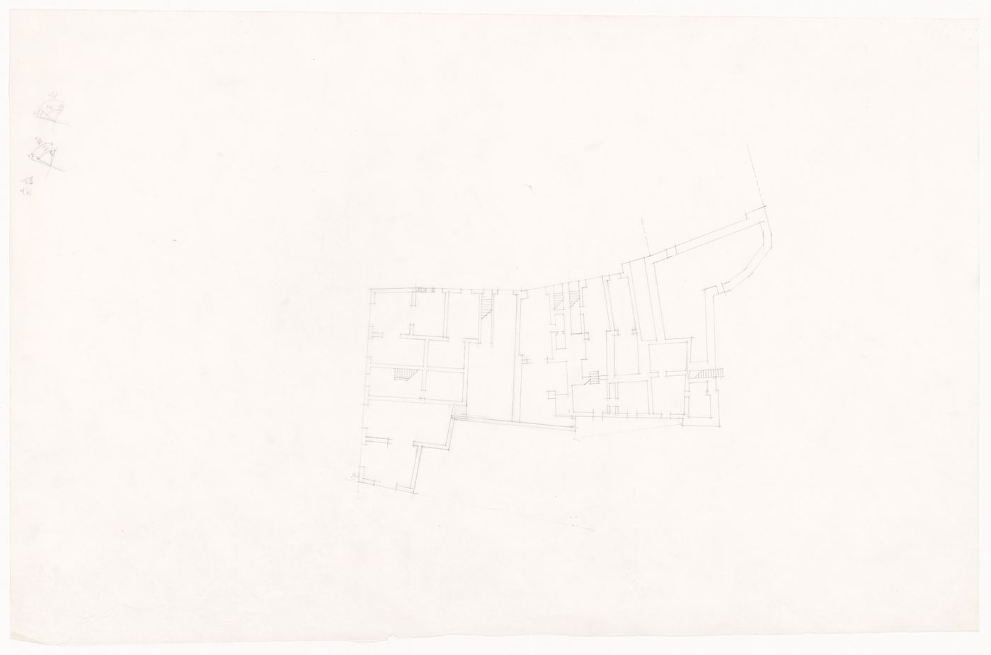 Floor plan for Casa sul Lungomare, Otranto, Italy