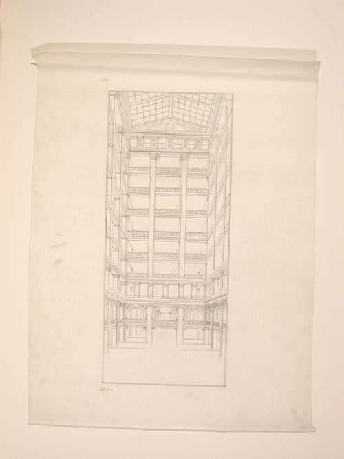 Eaton's Building, Toronto - Interior court perspective