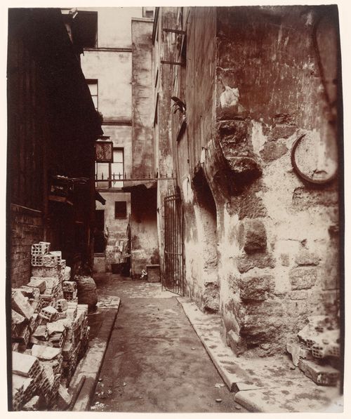 Rue de Venise, cul de sac de la Baudroirie, Paris, France