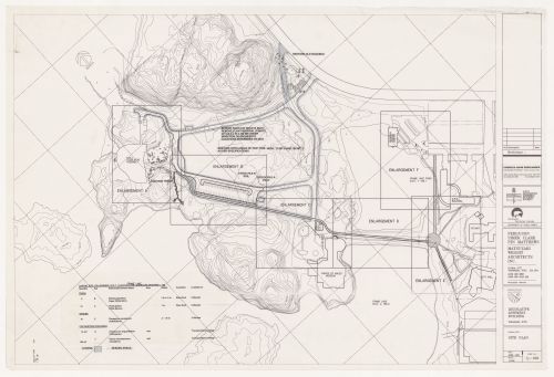 Site plan for Northwest Territories Legislative Assembly Building, Yellowknife, Northwest Territories