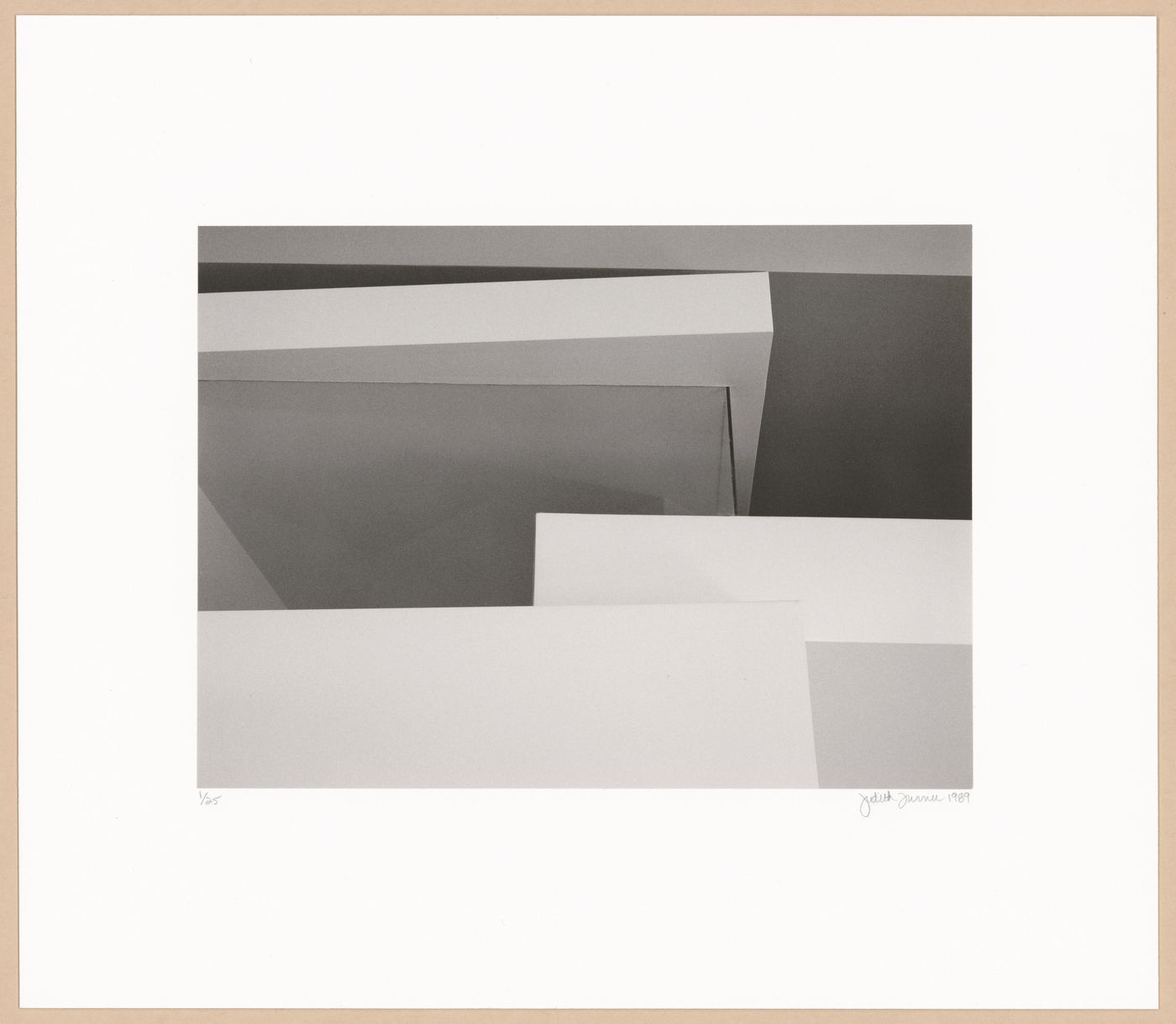 Abstract architectural view of the Fuller/Toms Loft, New York City, New York