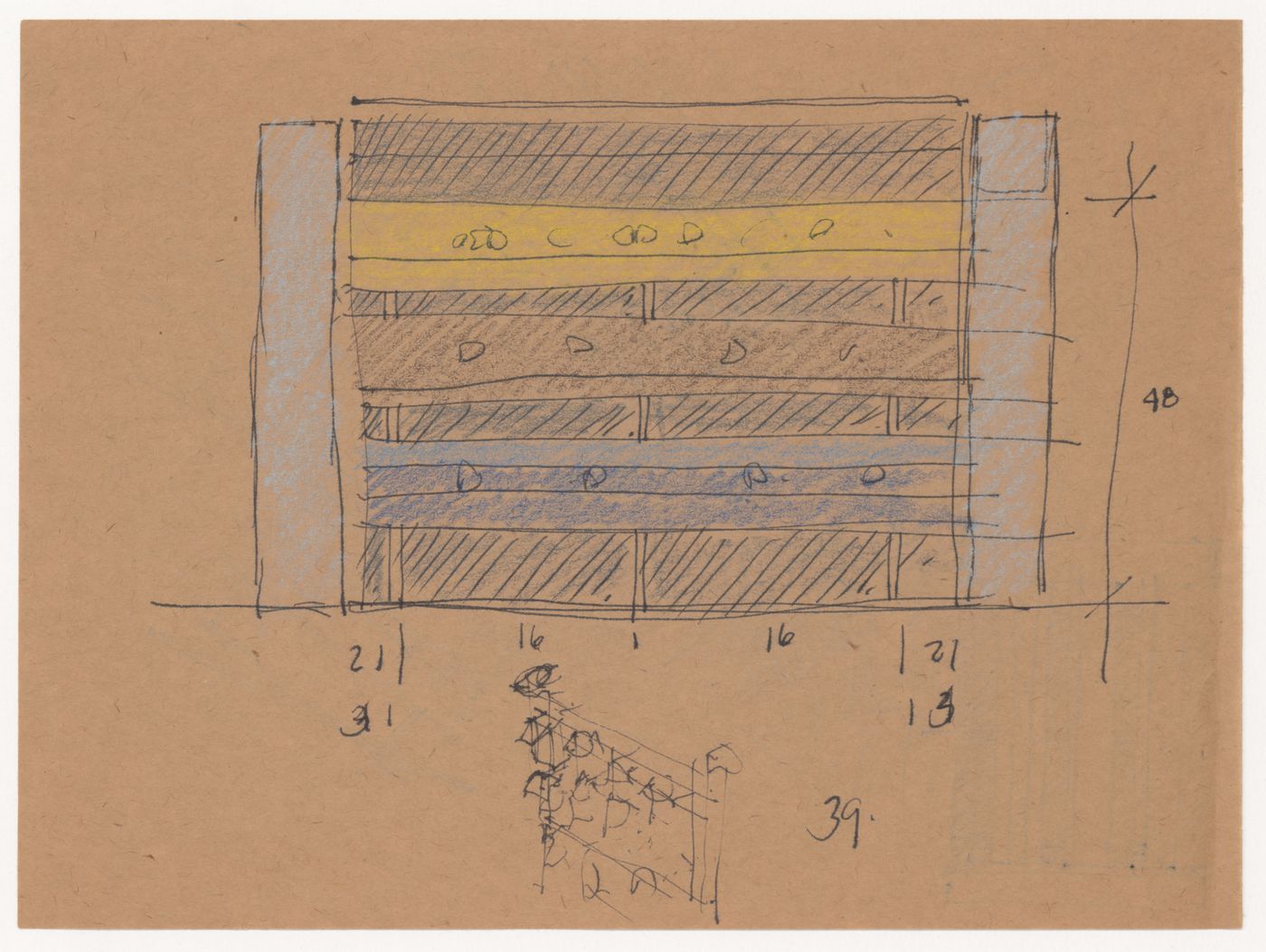 Sketches for The Thirteen Watchtowers of Cannaregio