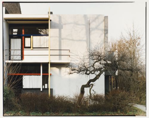 Exterior view of the southwest façade of Schröder House, Utrecht, Netherlands