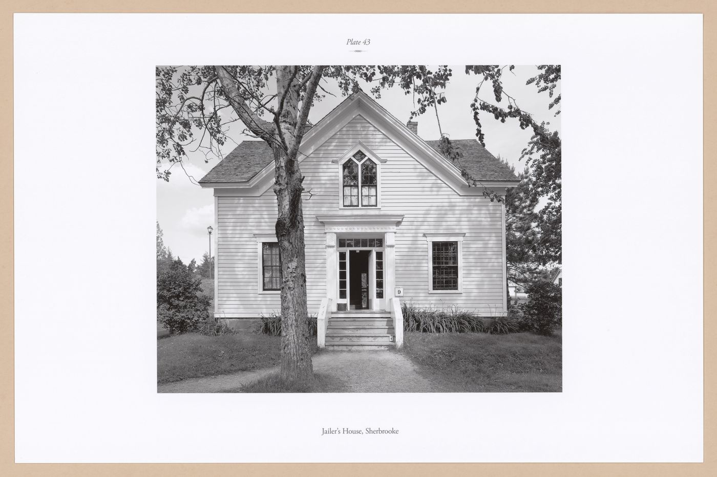 Plate 43: Sherbrooke Jail, Sherbrooke, from the portfolio, A Nova Scotia Archive