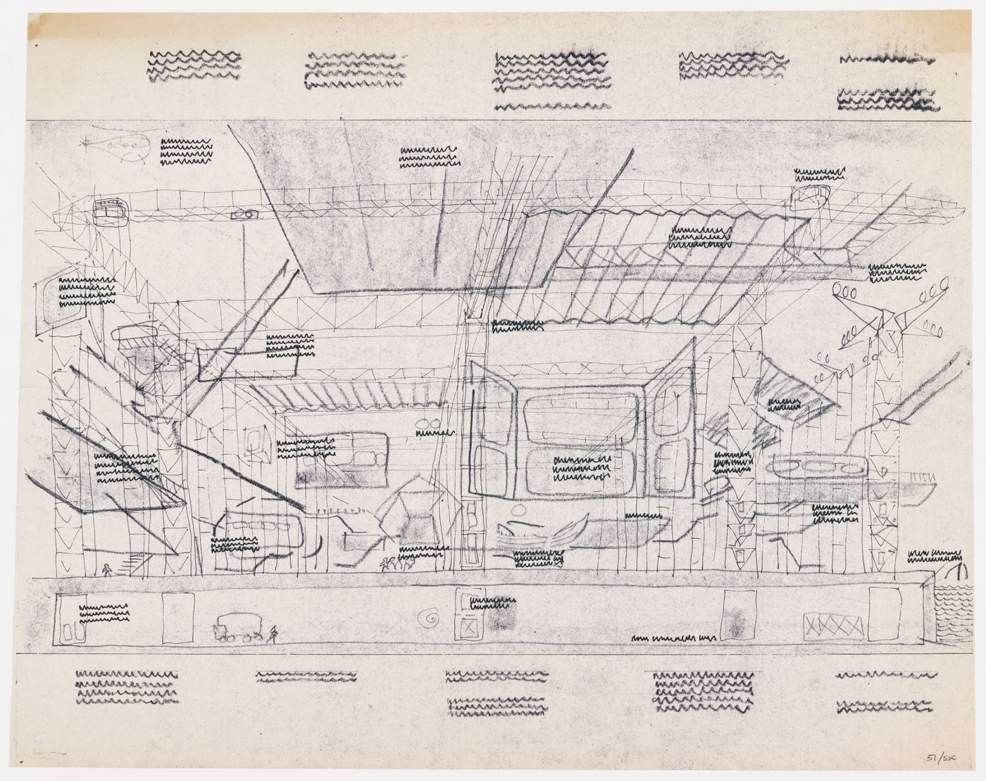 Interior perspective for Fun Palace