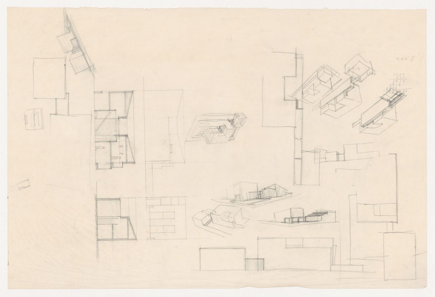 Sketches for Casa Manuel Magalhães, Porto