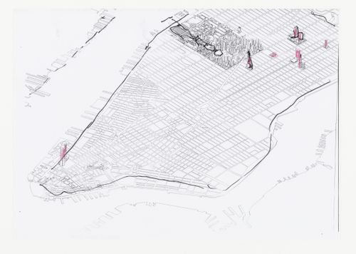 Axonometric of Manhattan for IFPRI