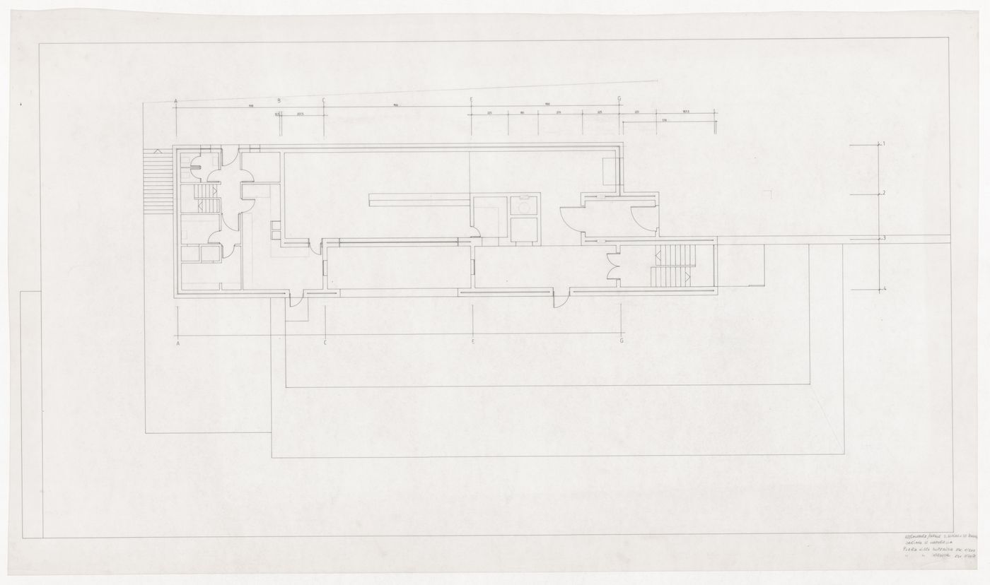 Plan for Restaurante de Santo Domingo de Bonaval, Santiago de Compostela, Spain
