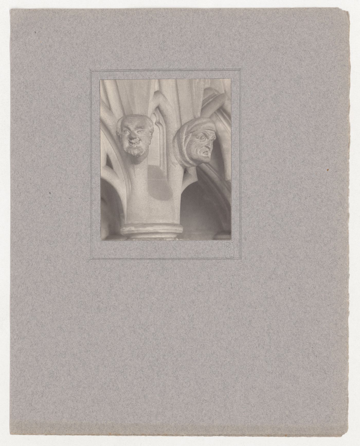 Plate from portfolio ''York Minster Chapter House''
