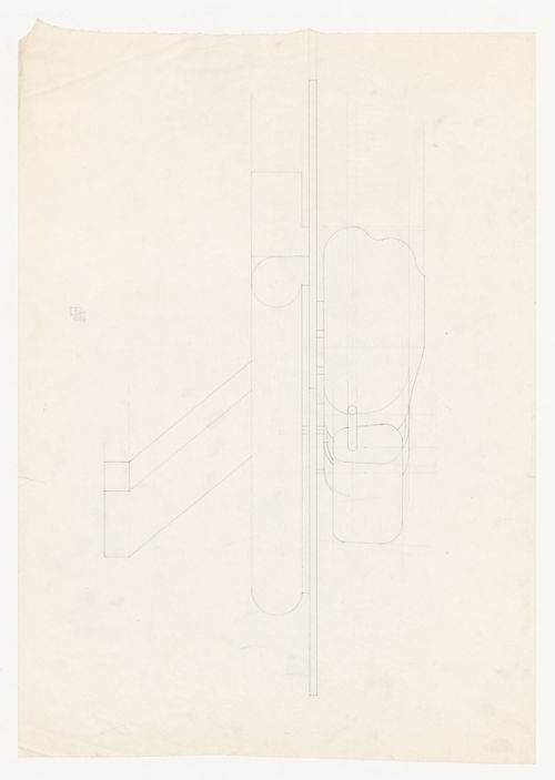Axonometric for Wall House 3