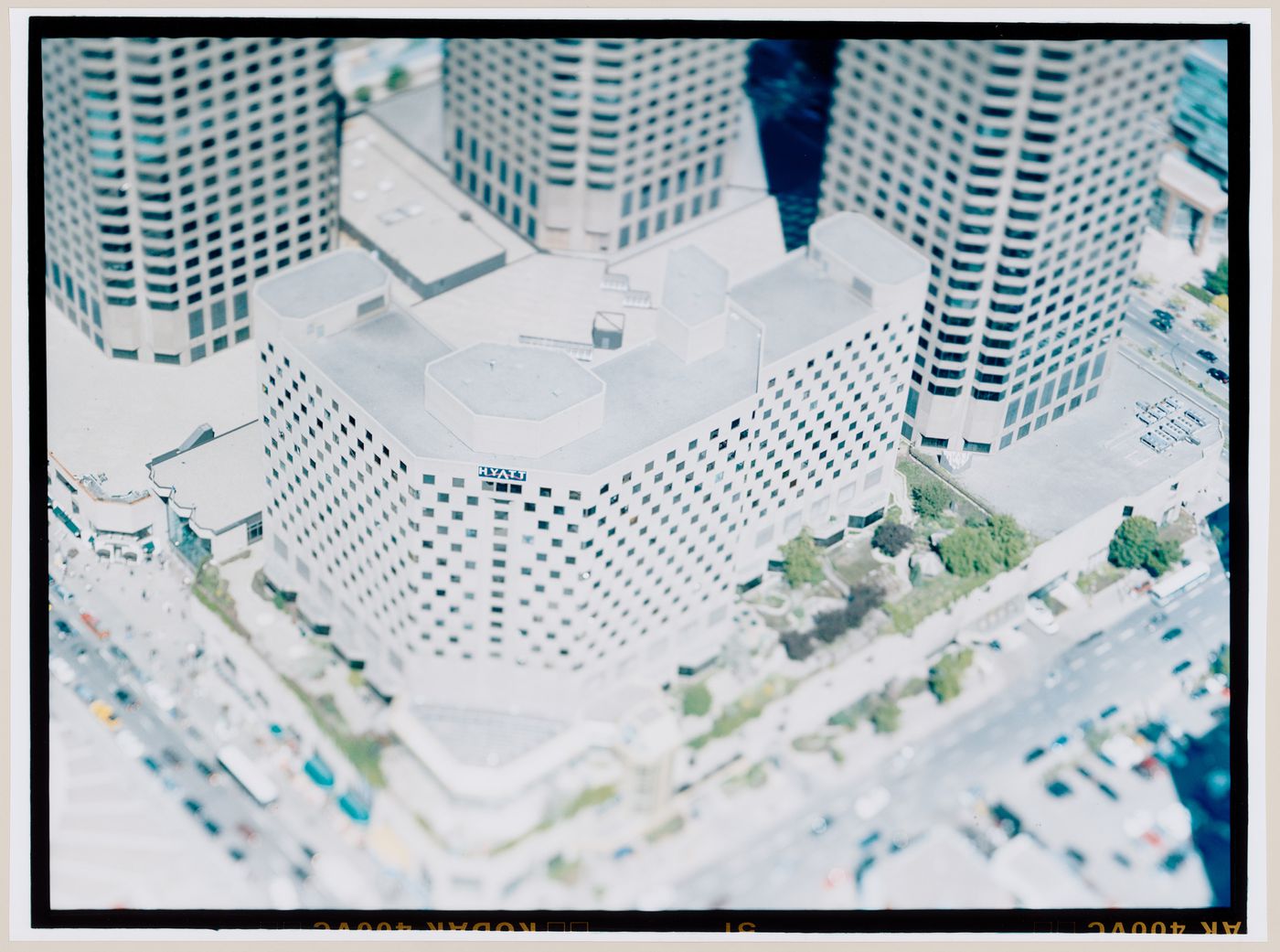 Aerial view of Complexe Desjardins, Montréal, Québec