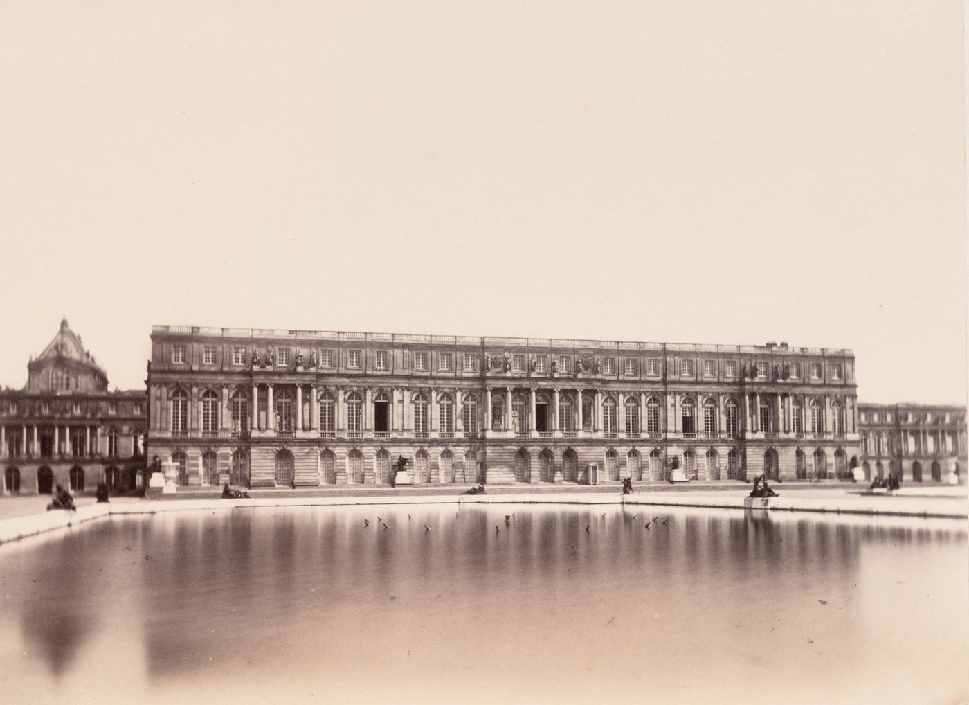 Plate from album ''Buildings, parks and streets of Paris, Versailles and environs, France''