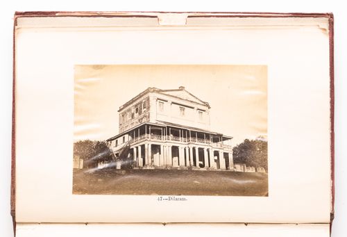 View of the Dilaram Kothi, Lucknow, India