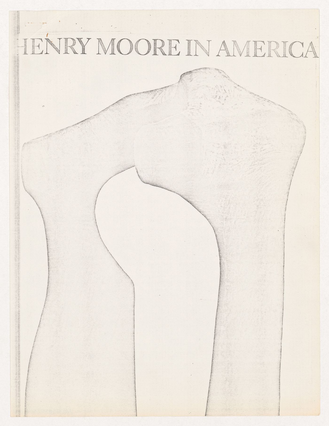 "Henry Moore in America" photocopy of published article with annotations