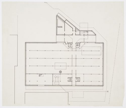 Leicester University Engineering Building, Leicester, England: plan
