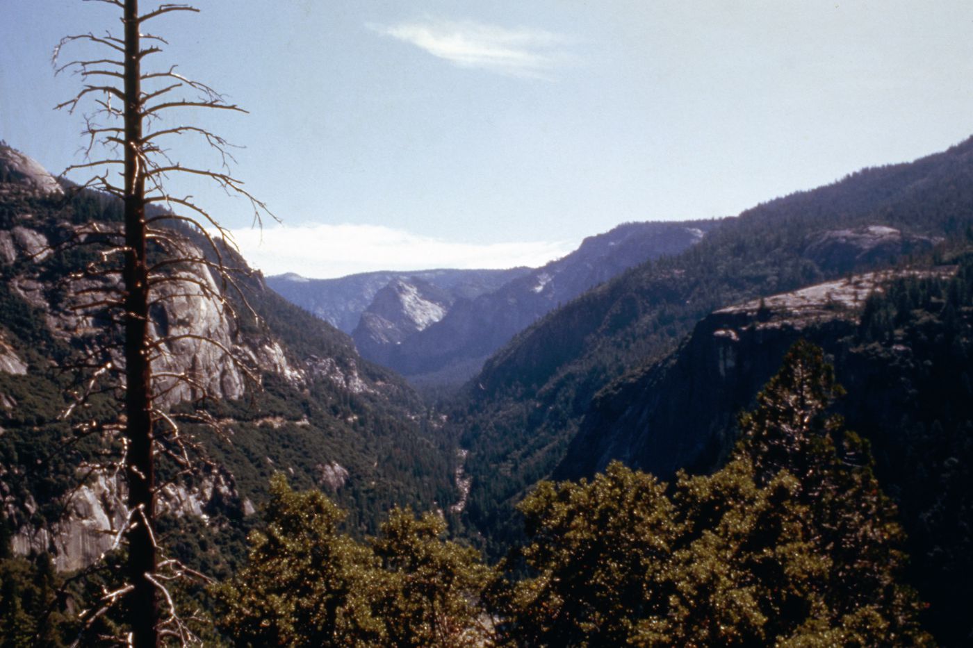 Photograph of mountains and valley for research for Olmsted: L'origine del parco urbano e del parco naturale contemporaneo